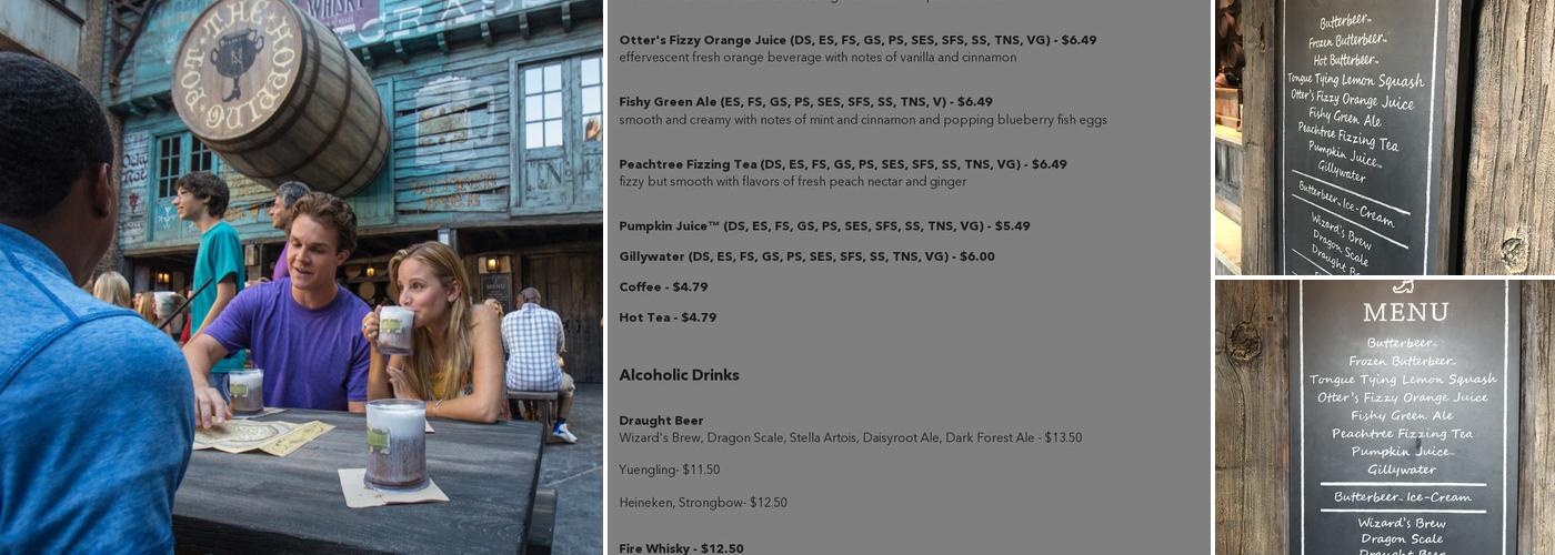 The Hopping Pot Menu