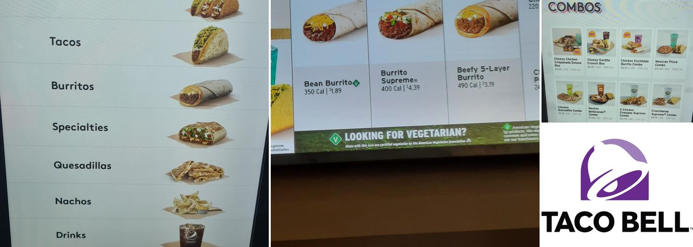 Taco Bell Menu
