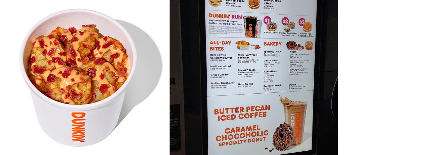 Dunkin' Menu