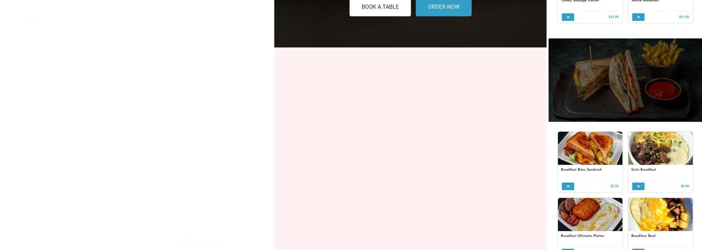 Breakfast Bites Menu