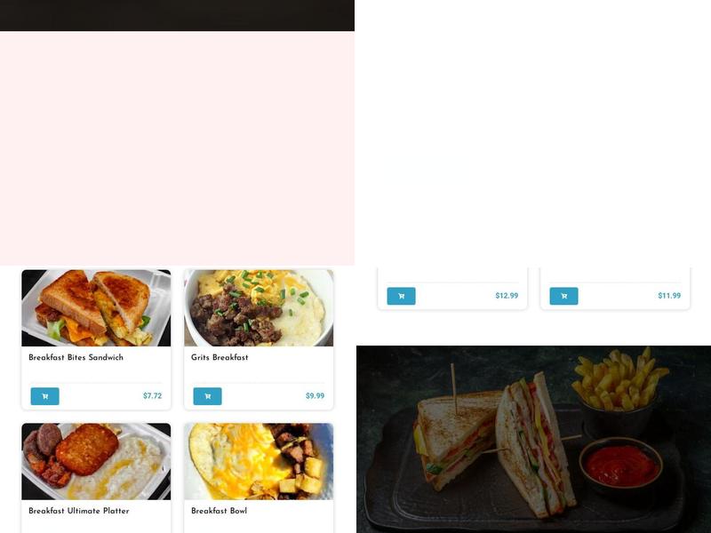 Breakfast Bites Menu