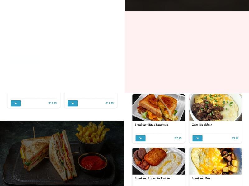 Breakfast Bites Menu