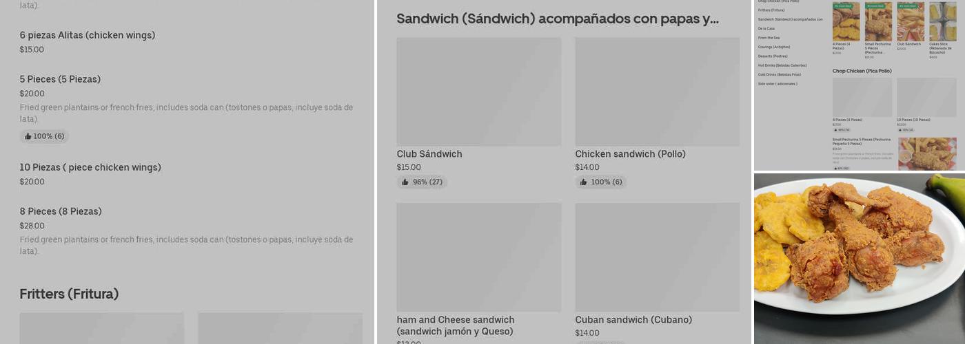 TU SUPITE FRITURA DOMINICANA & BAKERY Menu