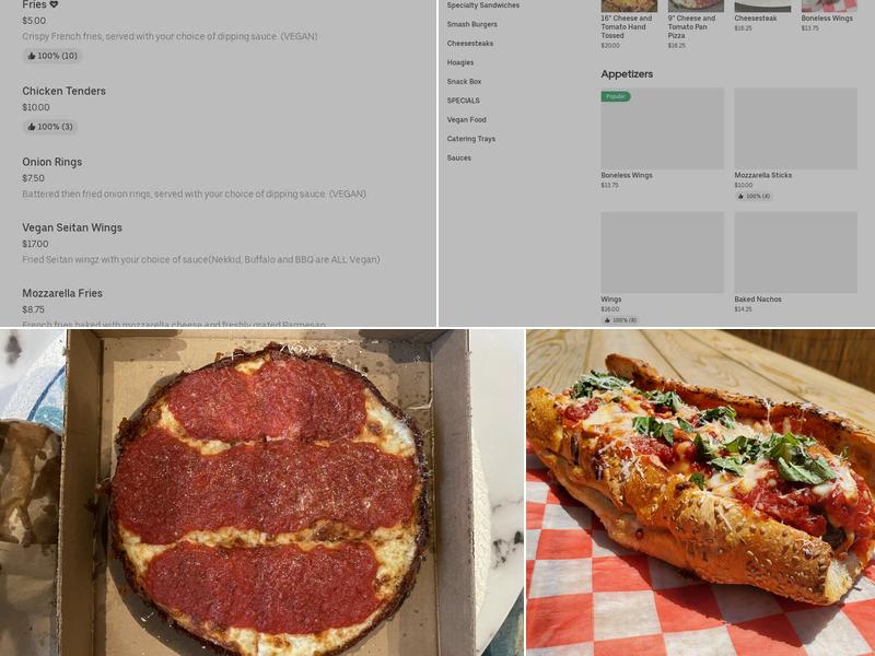 Pizza Plus South Menu