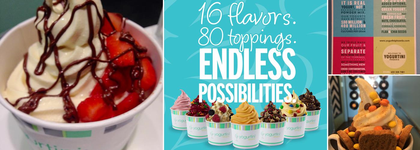 Yogurtini Menu