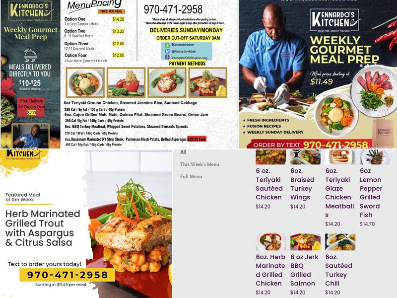 Kennardo's Kitchen Menu