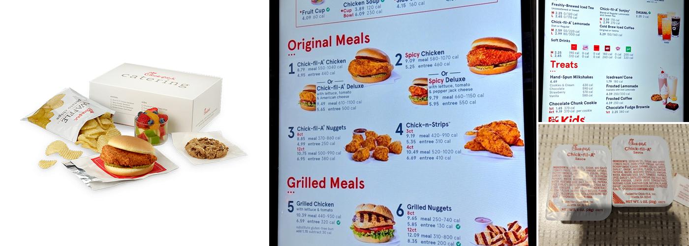 Chick-fil-A Menu