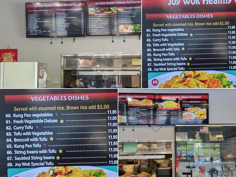 Joy Wok Menu