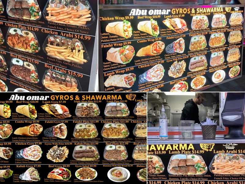 Abu Omar Gyros & Shawarma Menu