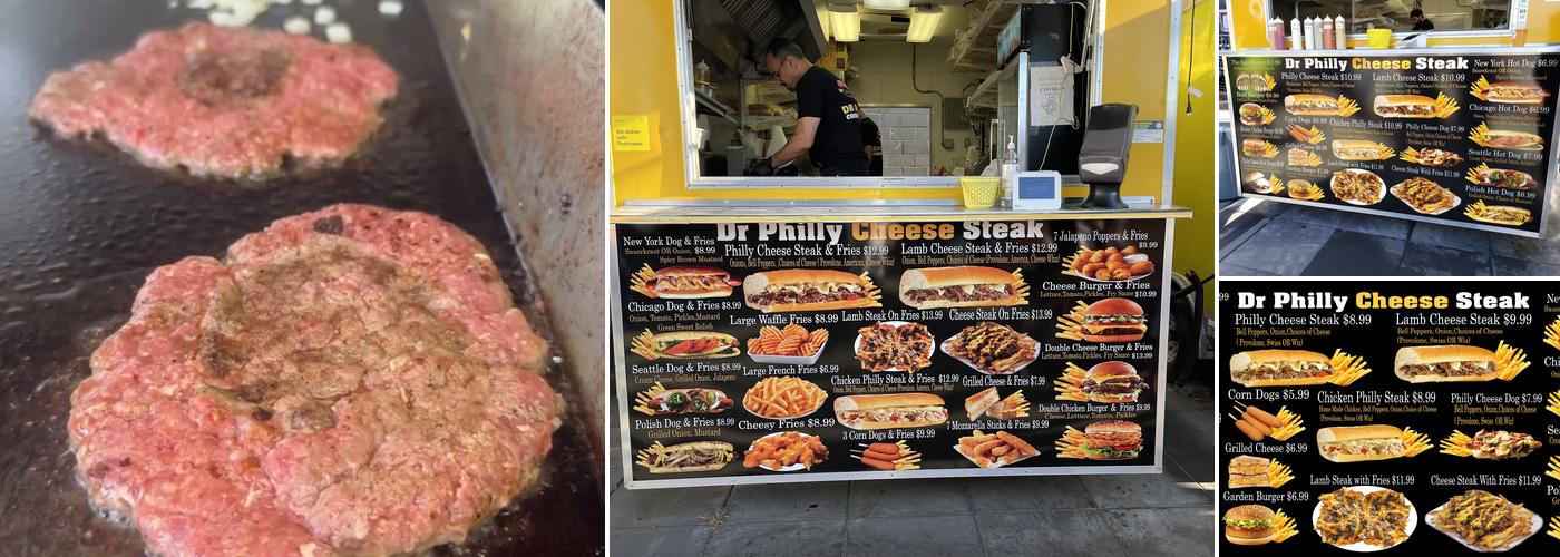 Dr Philly Cheese Steak Menu