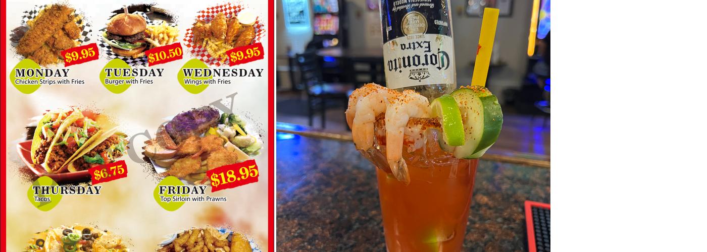 Lucky🍀Lucky Bar Menu