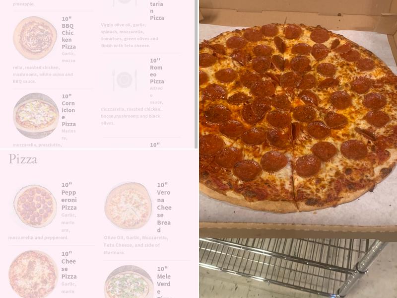 LoveVerona Pizza&Pasta St.John’s Menu