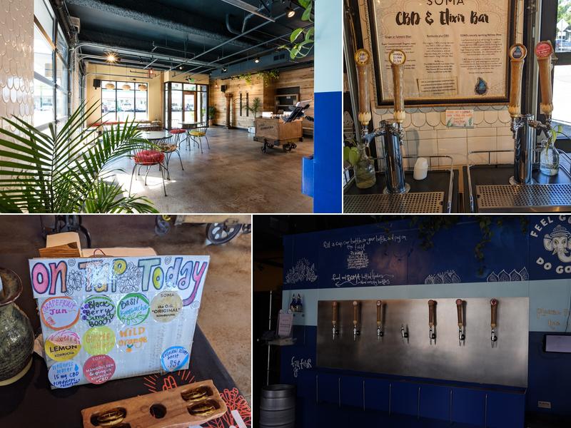 SOMA Kombucha Taproom Menu