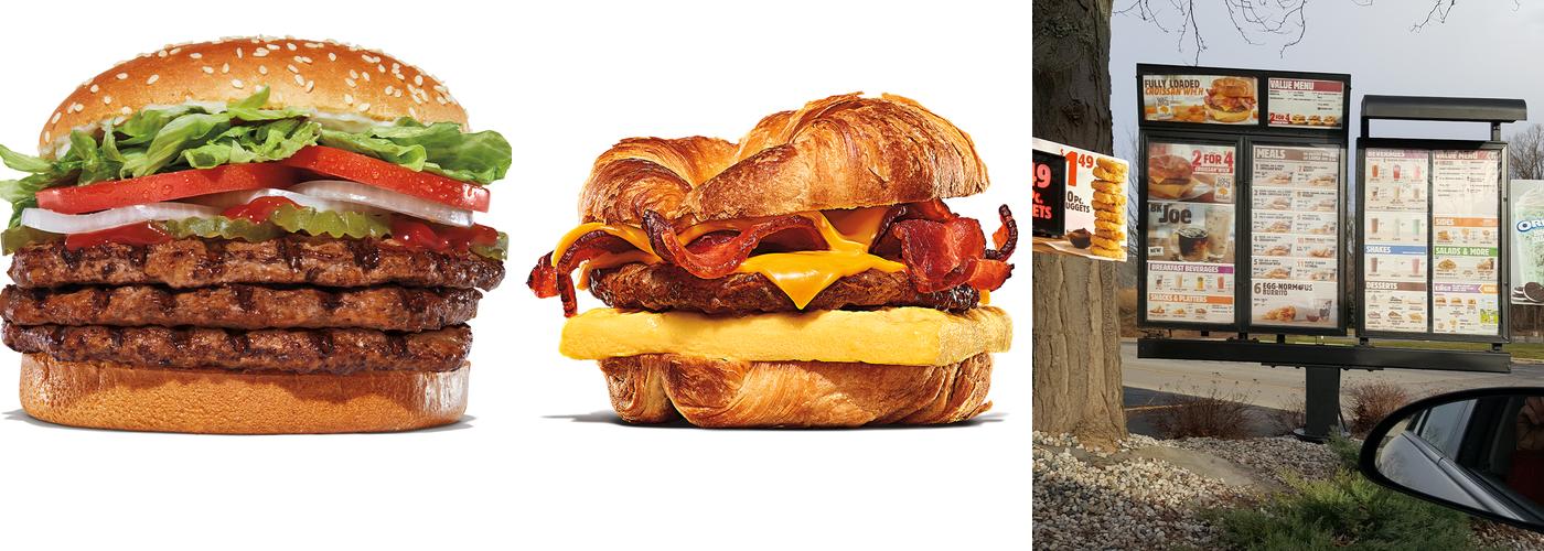 Burger King Menu