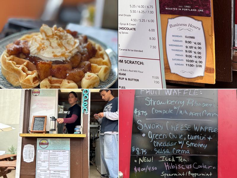 Java Rising Coffee Menu