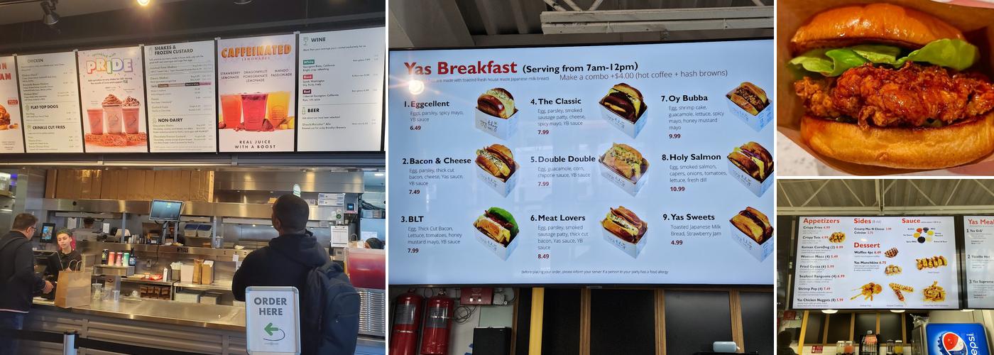 Yas Chicken Menu
