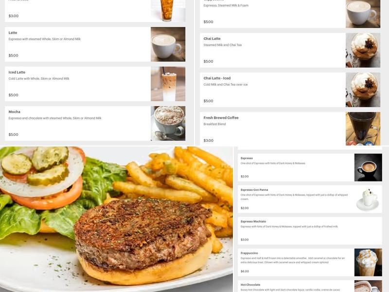 Bayside Betsy's Menu