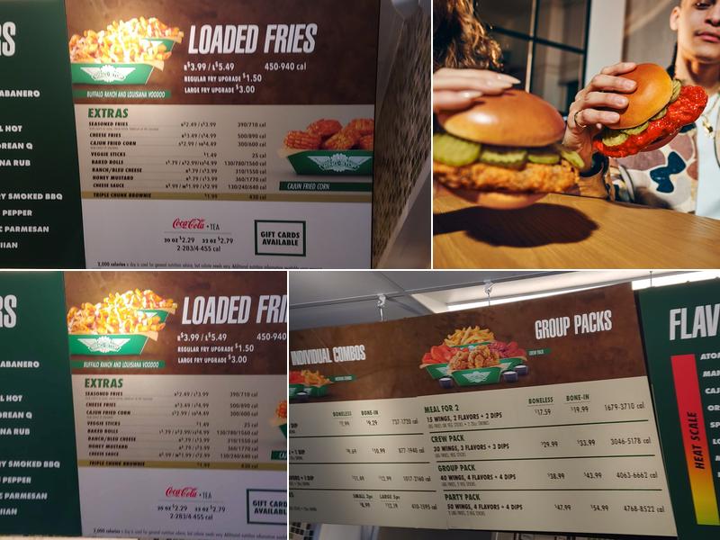Wingstop Menu