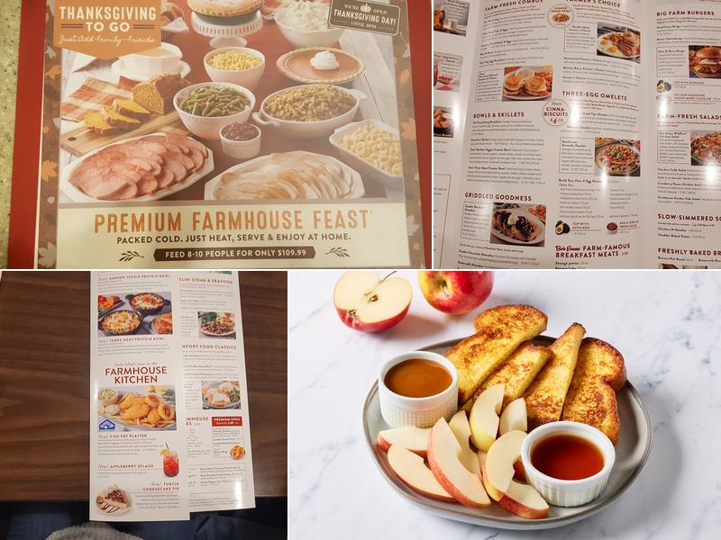 Bob Evans Menu