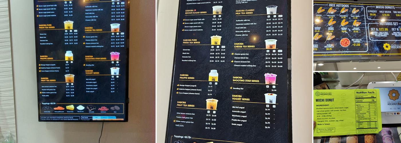 Mochinut Richardson Menu