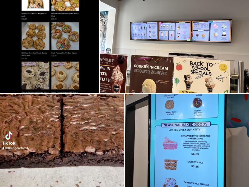 Ninety's Dessert Bar Menu