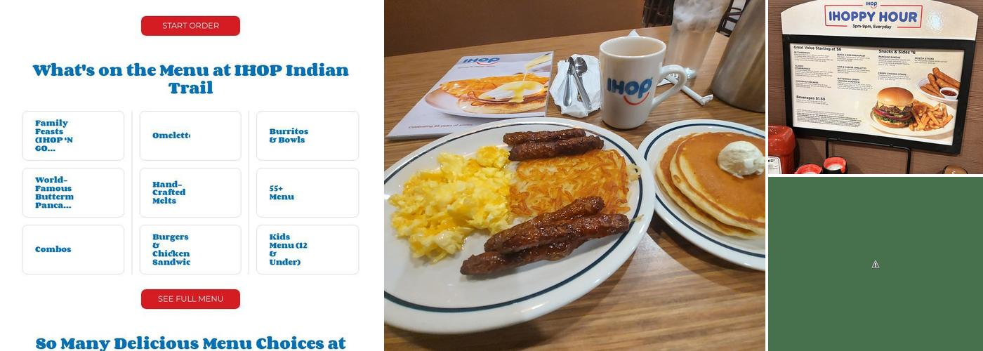 IHOP Menu