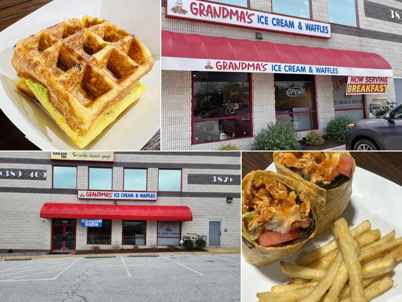 Grandma's Ice Cream and Waffles