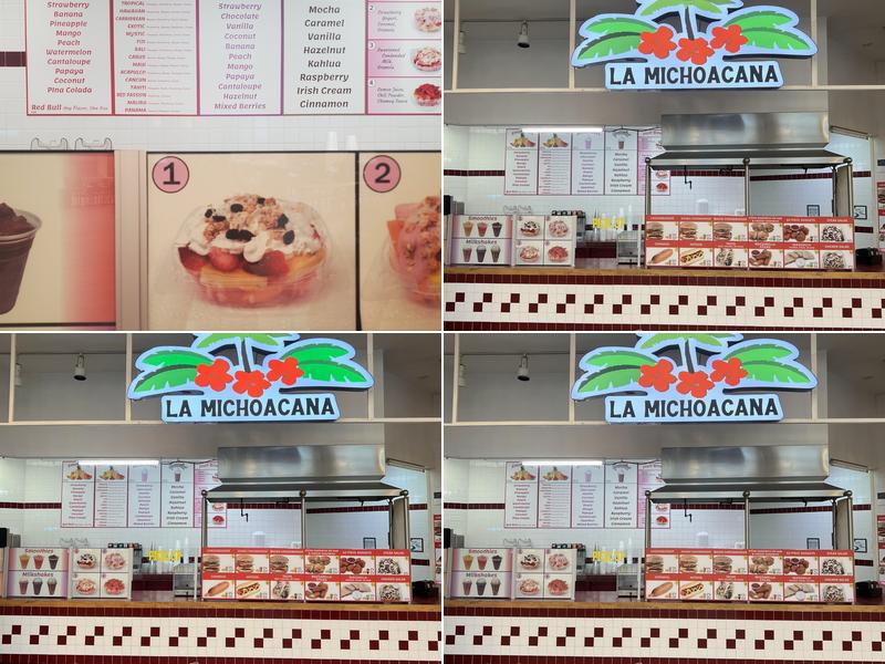 La Michoacana Menu