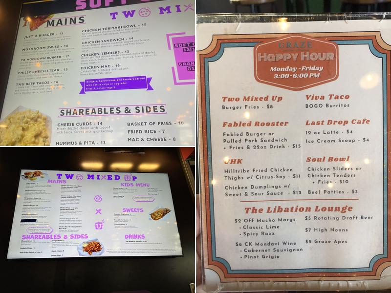 Two Mixed Up Menu