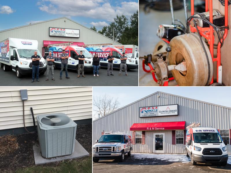 R&M SERVICE HEATING, COOLING AND PLUMBING