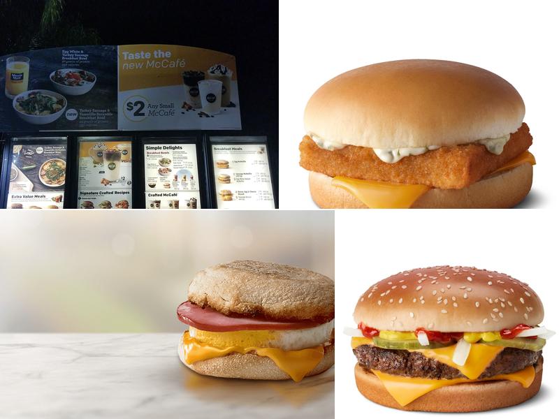 McDonald's Menu