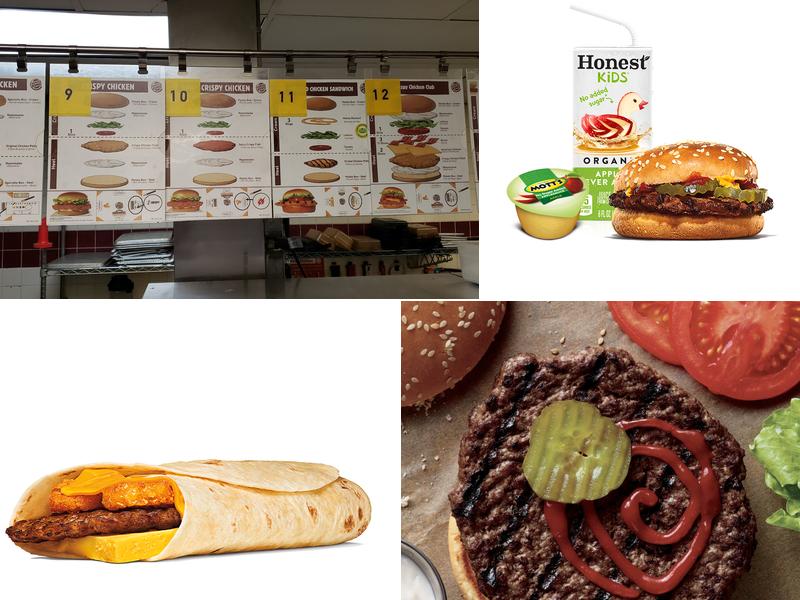 Burger King Menu