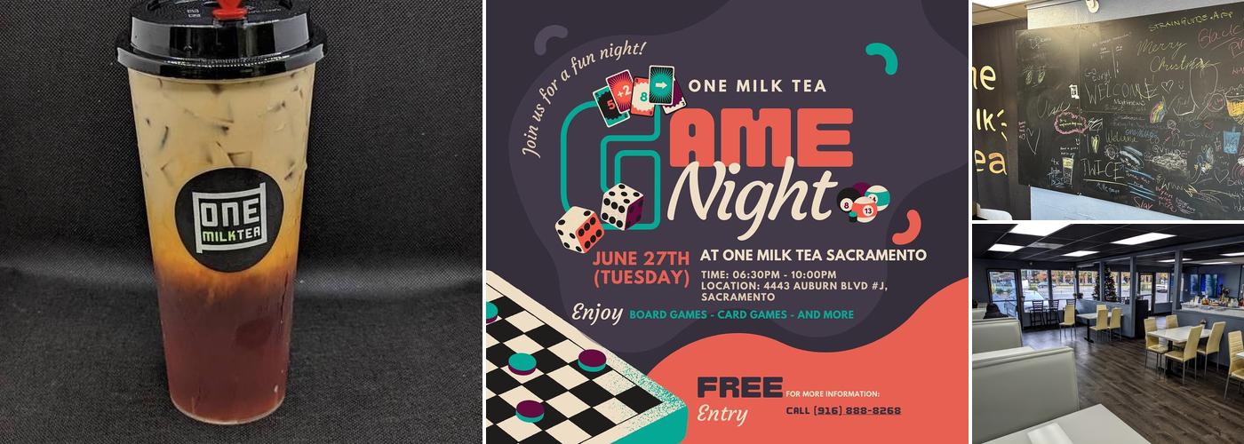 One Milk Tea Sacramento