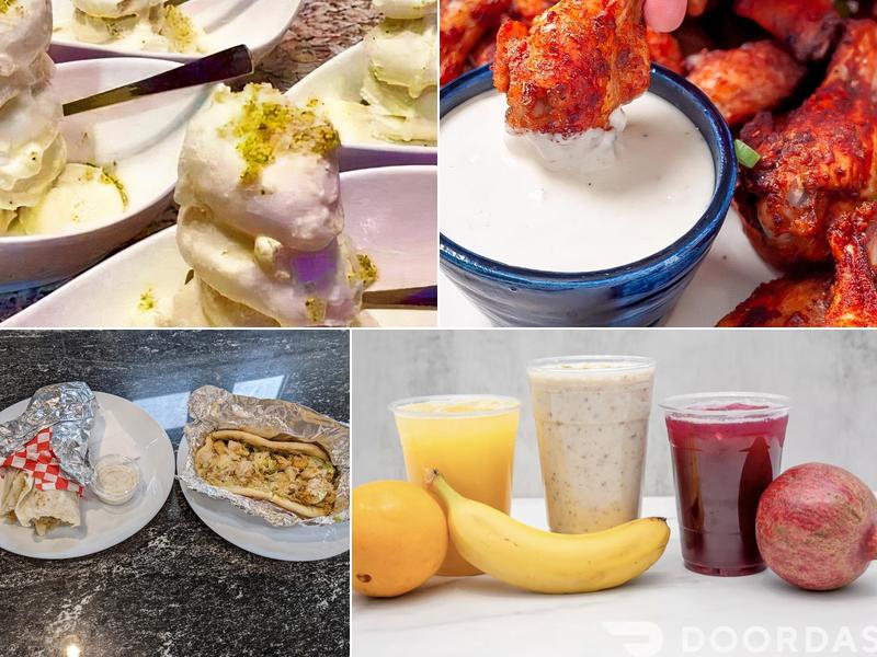 Yummy Ice Cream & Burger Shiryakh and halal burger