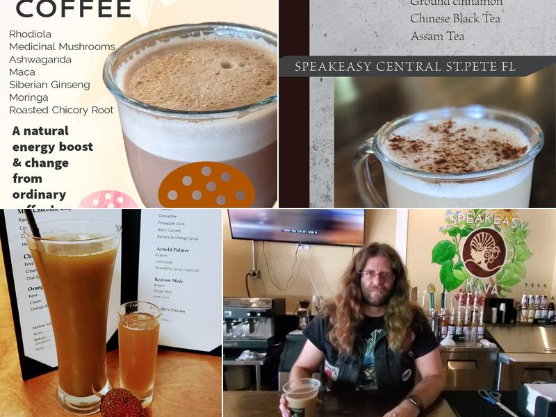 Speakeasy Central Kava Bar Menu