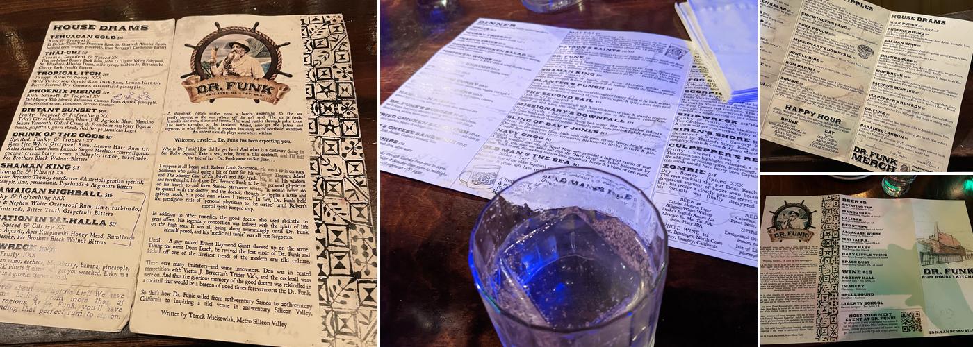 Dr. Funk Menu