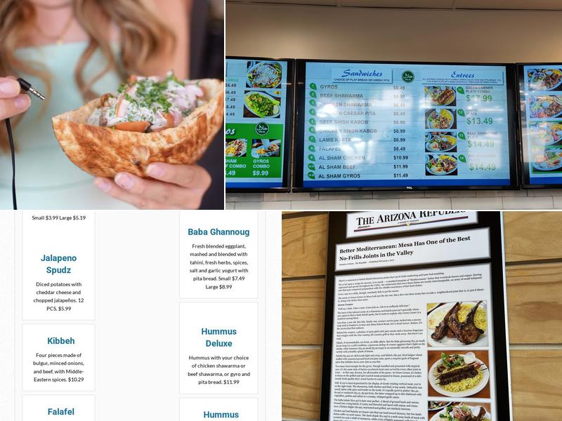 Green Corner Restaurant Menu