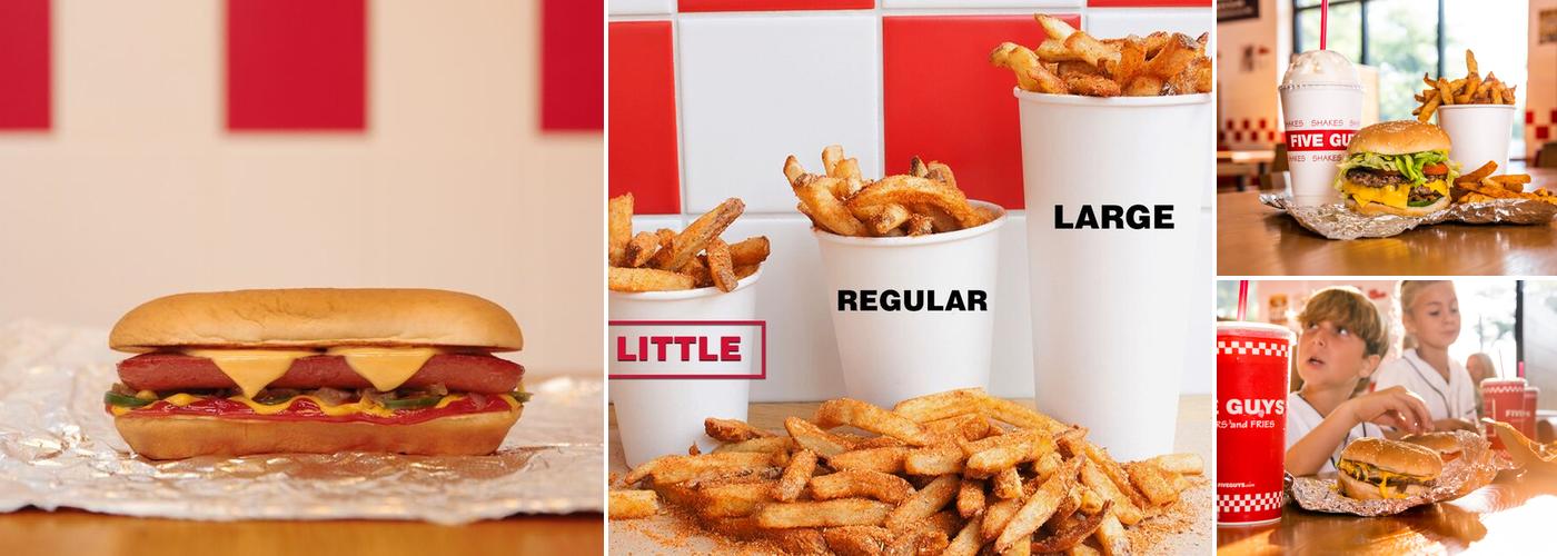 Five Guys Menu