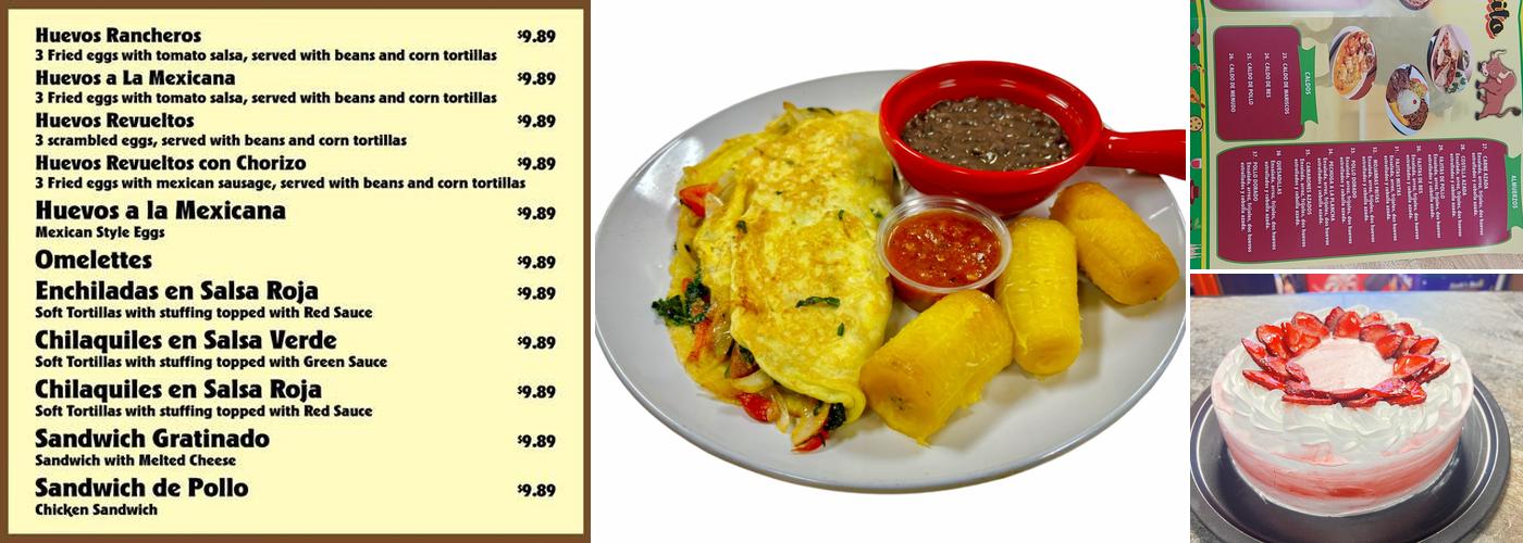El Torito De San Marcos Menu