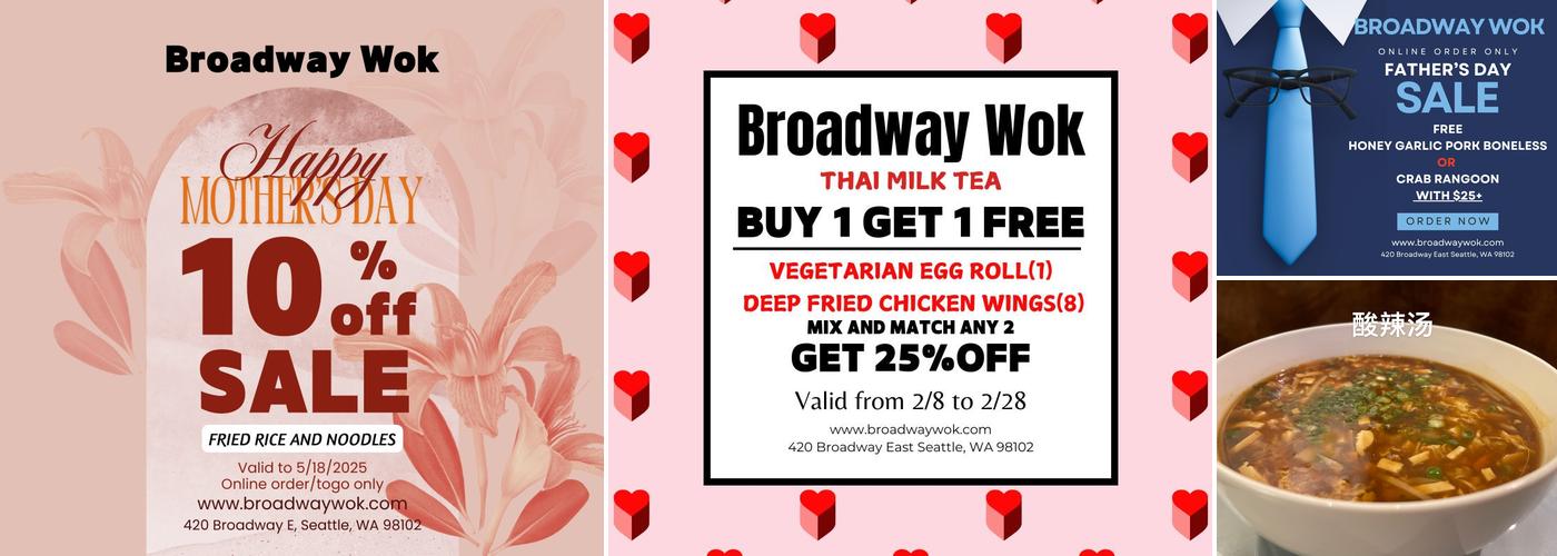 Broadway Wok Menu