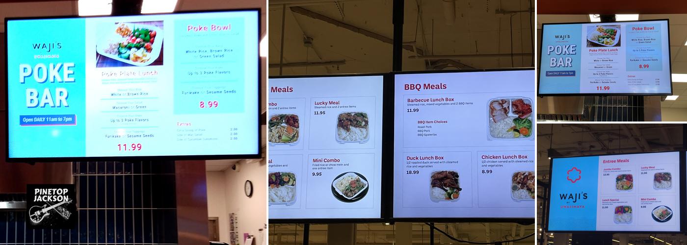 Waji's by Uwajimaya Poke Bar Menu