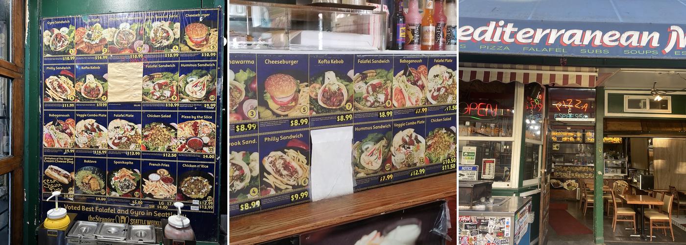 Mediterranean Mix Menu
