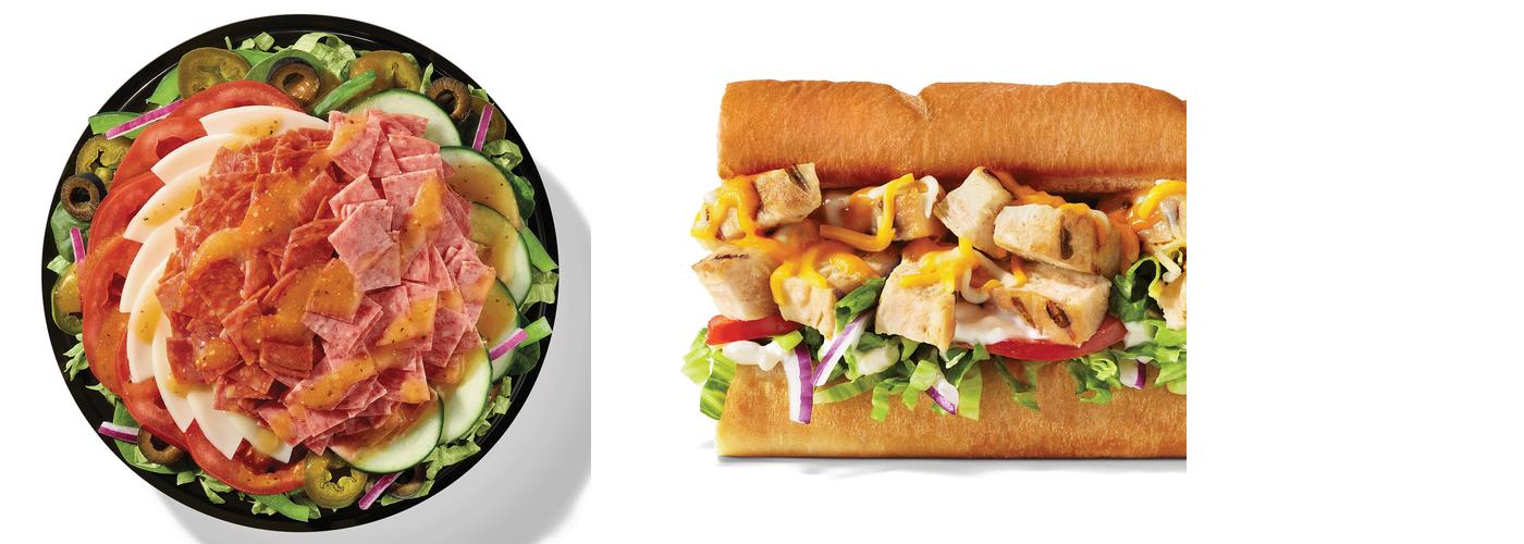 Subway Menu