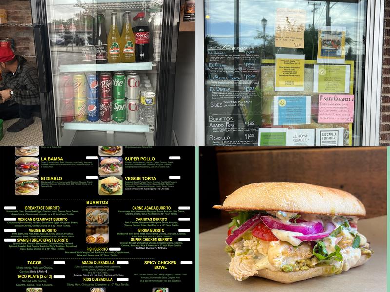 El Pirata Tortas Menu