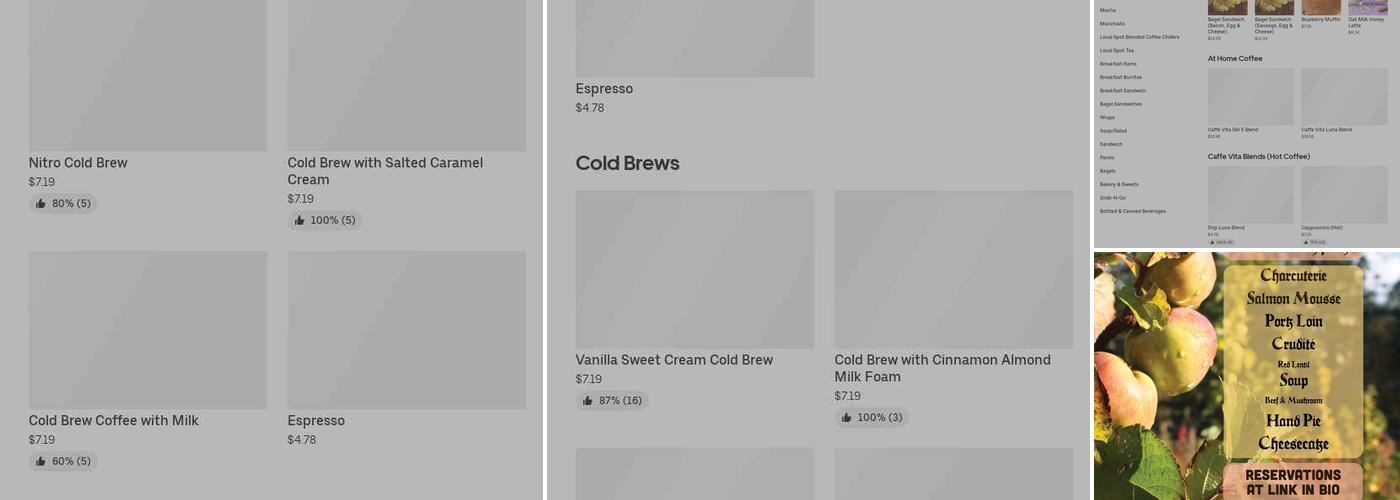 Chick 'n Wings Kitchen Menu