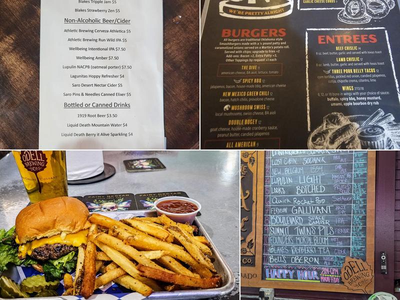 The Dive Menu