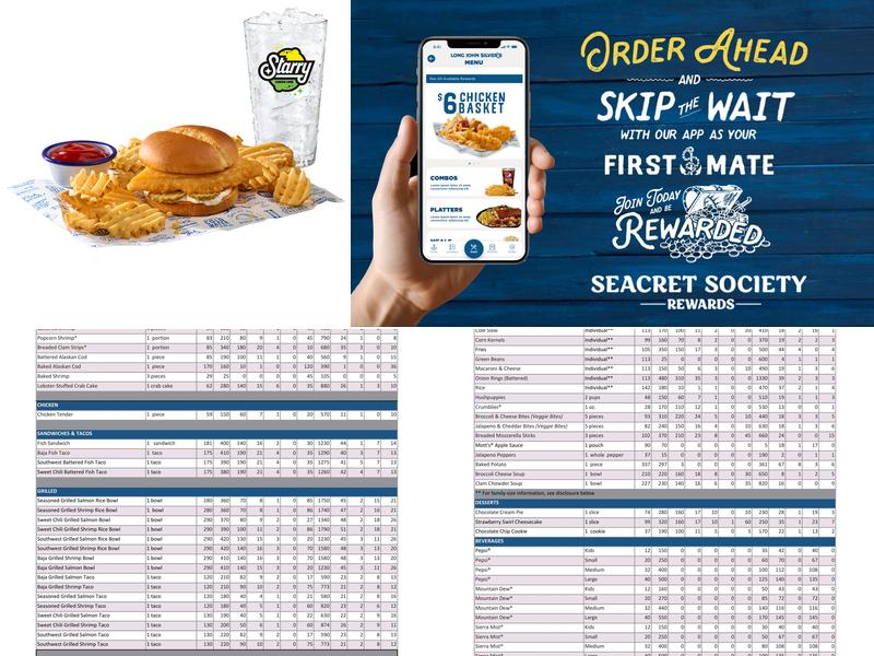 Long John Silver's | KFC Menu