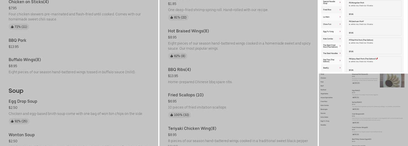 Mr. Eggroll Chinese Restaurant Menu