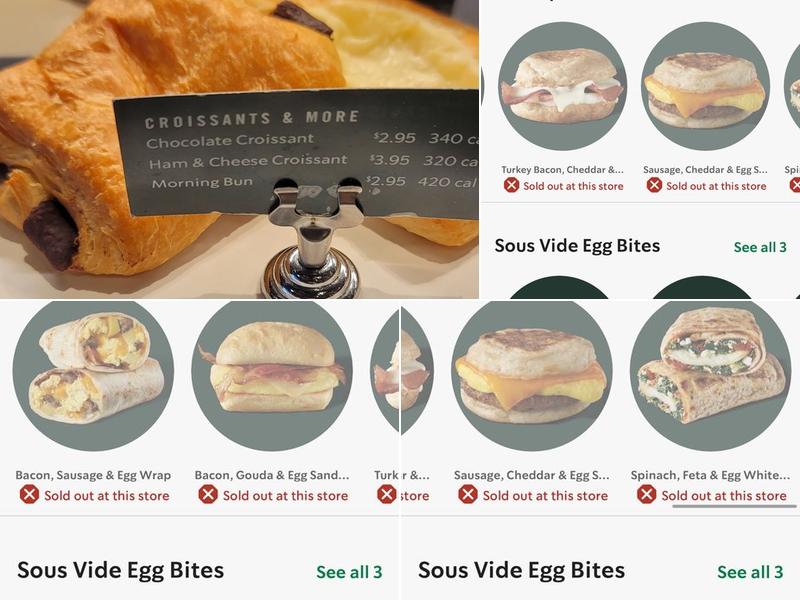 Starbucks Menu