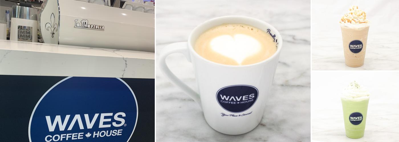 Waves coffee house- Capilano mall Menu